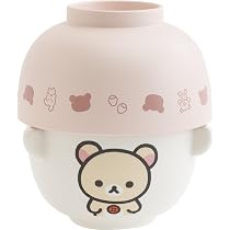 Amazon.co.jp: サンエックス(San-X) リラックマ ちゃわんおわんセット